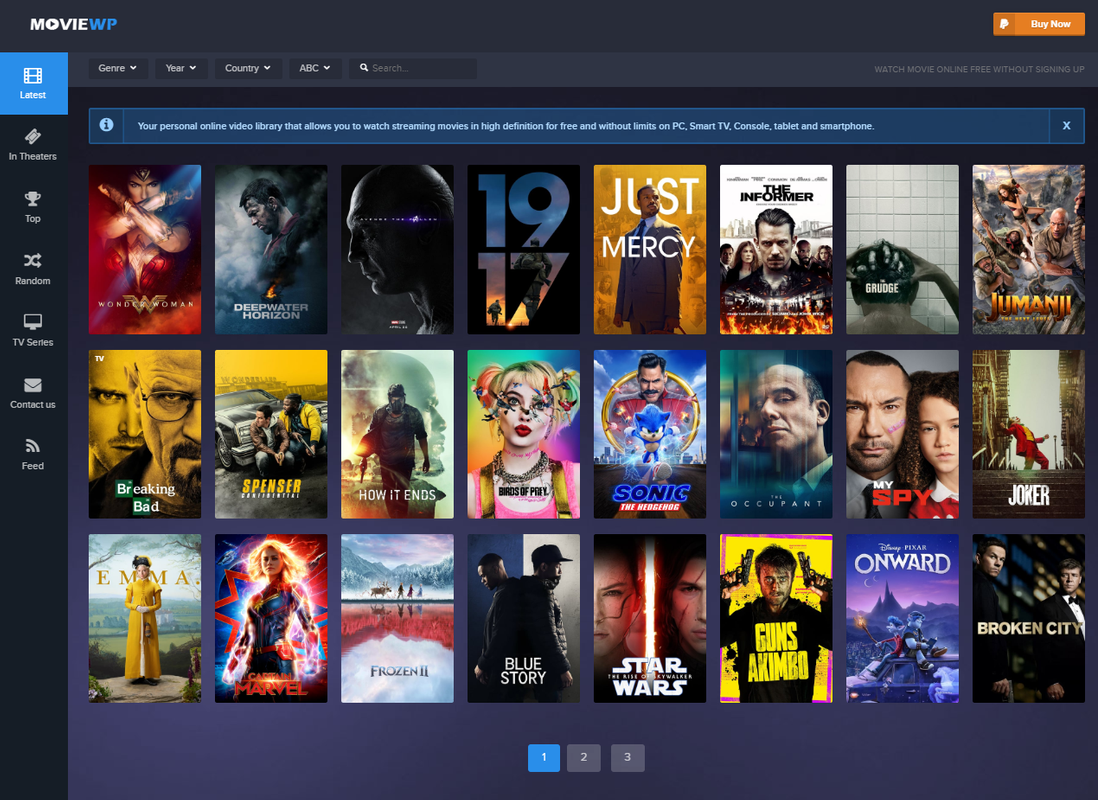 Selling Moviewp Wordpress Theme For Streaming Movies And Tv
